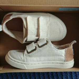 Tiny TOMS - Birch Burlap